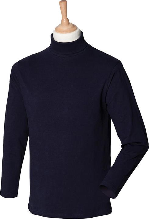 Produktbild Henbury RollkragenSweatshirt langärmlig hoher Baumwollanteil (S, M, L, XL, XXL)