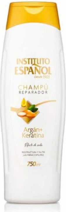 Produktbild Instituto Español CHAMPÚ REPARADOR argán + keratina 750 ml (750 ml, Flüssiges Shampoo)