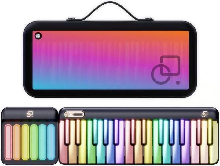 Immagine prodotto Popu Music PopuPiano 1 Smart Portable Piano - PopuPiano luminoso con PopuBag (29 Chiavi)