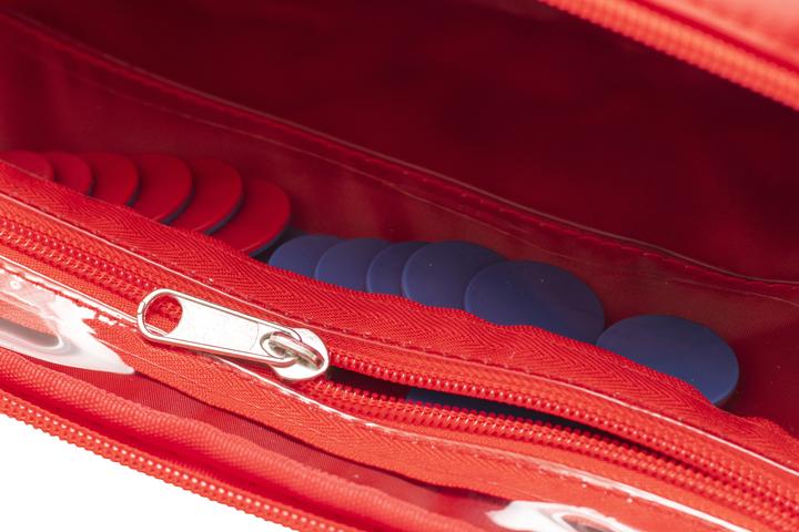 Actual product image Betzold Pupil rake set in pencil case (French)