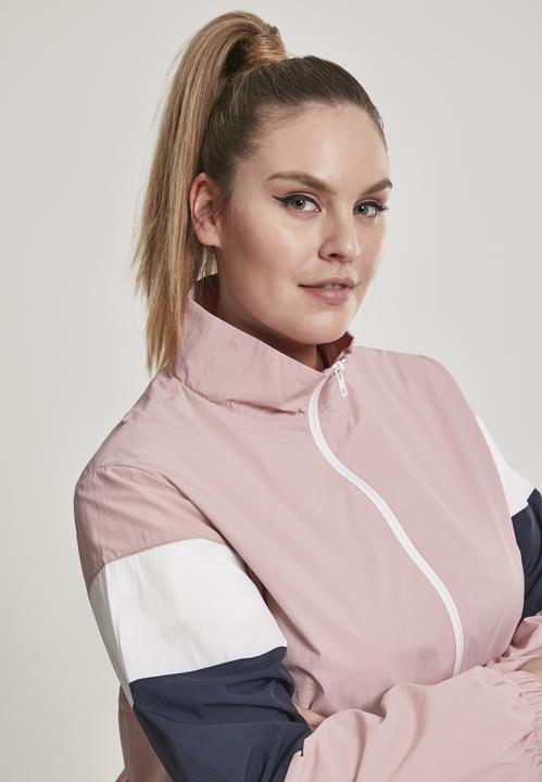 Produktbild Urban Classics Ladies 3-Tone Crinkle Track Jacket (XS)