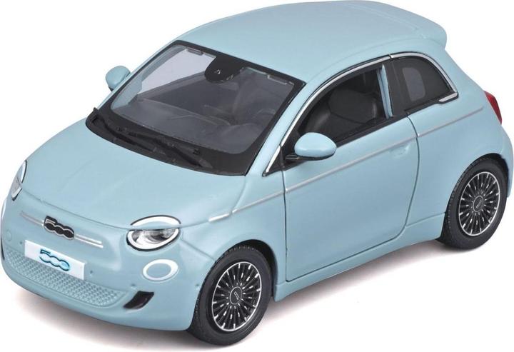 Image du produit Bburago Fiat 500e 1/24 bleu