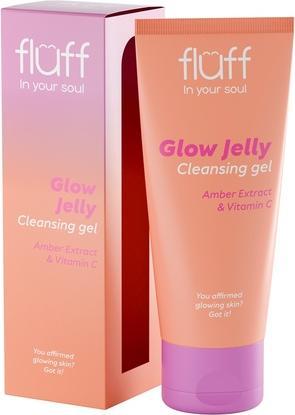 Fluff In Your Soul Glow Jelly Face Wash Gel With Amber Extract And Vitamin C 100Ml (Gel, 100 ml)