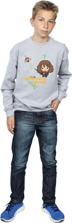Actual product image Boys Wingardium Leviosa Hermione Sweatshirt (128)