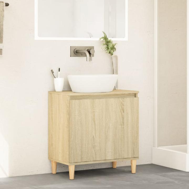 Actual product image VidaXL Waschbeckenunterschrank (58 x 33 x 60 cm)