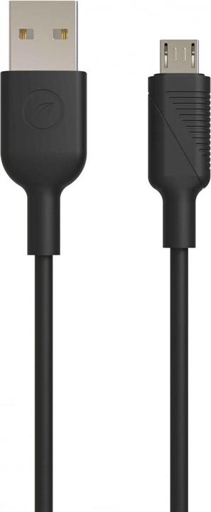 Produktbild Muvit For Change Cable USB A/ Micro USB 1.2m Noir (1.20 m, USB 2.0)