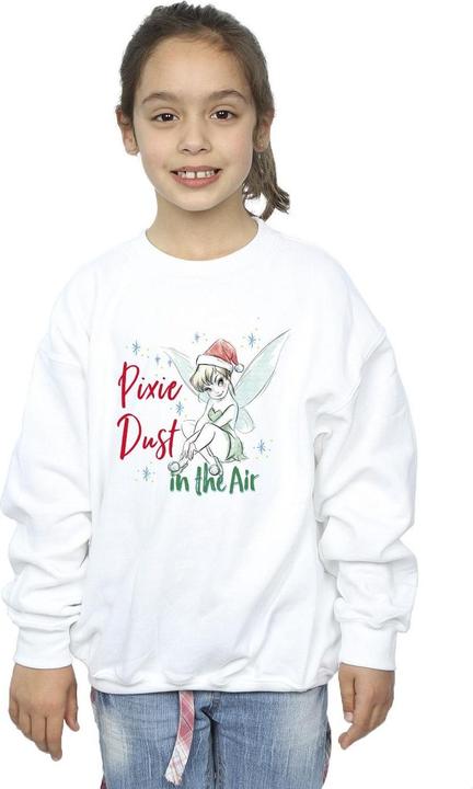 Actual product image Disney Girls Tinker Bell Pixie Dust Sweatshirt (116)