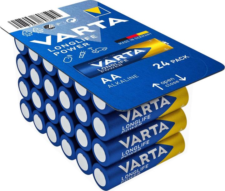 Varta Longlife Power (24 pcs, AA, 2970 mAh)