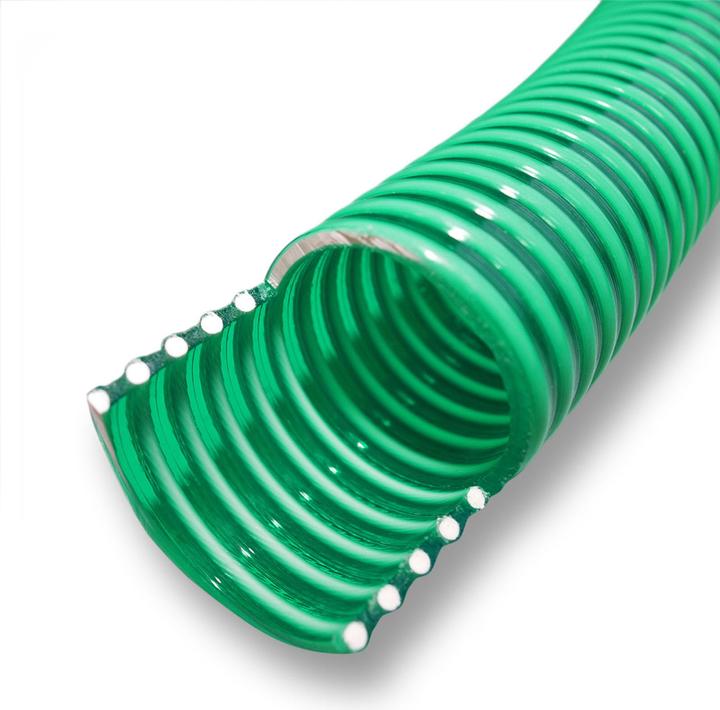 Image du produit Wiltec 10m de tuyau d'aspiration tuyau de pression en 50mm (2") flexible tuyau spiralé (10 m, 50 mm)