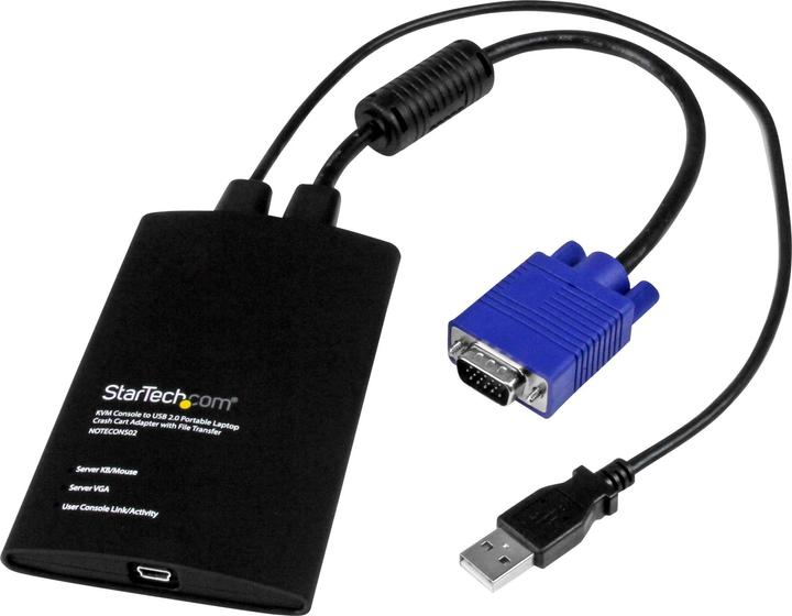 Productafbeelding StarTech Kvm USB Crash Cart Met Bestandsoverdracht
