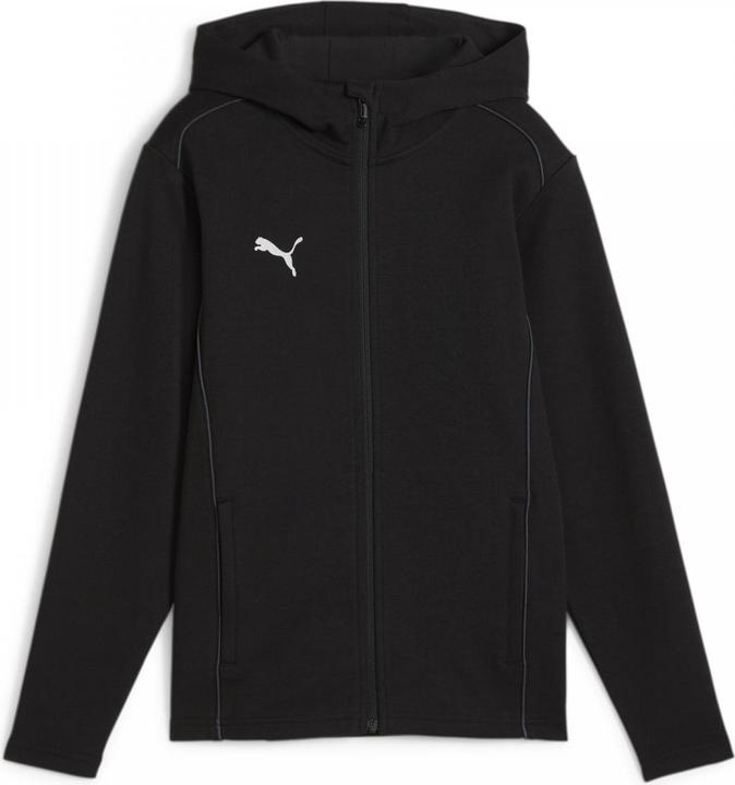 Actual product image Puma teamFINAL Casuals Hooded Jkt Jr (116)