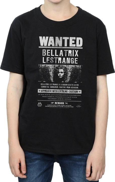 Immagine prodotto Ragazzi Bellatrix Lestrange Wanted Poster - Maglietta in cotone (140, 146)