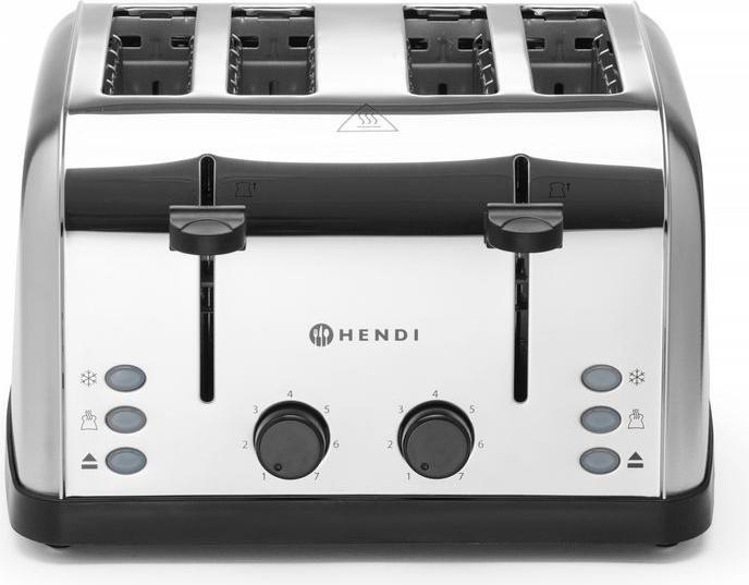 Hendi Toaster 4-fold 240V/1500W