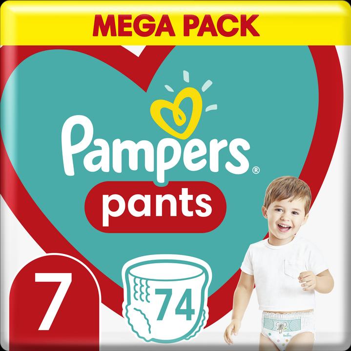 Produktbild Pampers Pants (Gr. 7, Halbmonatsbox, 74 Stück)