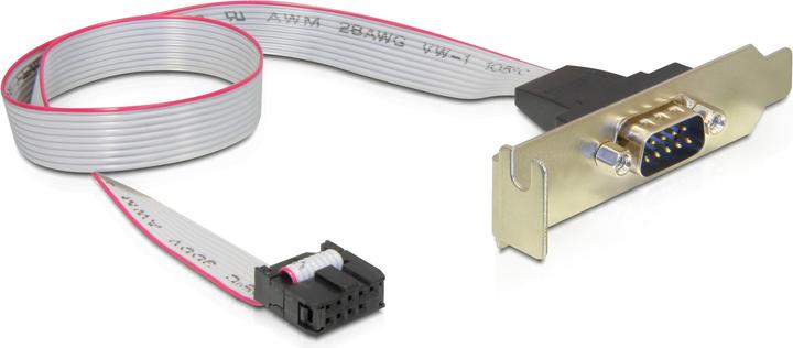 Produktbild Delock Seriel 1 Ports Seriell RS-232 Bracket (0.40 m)