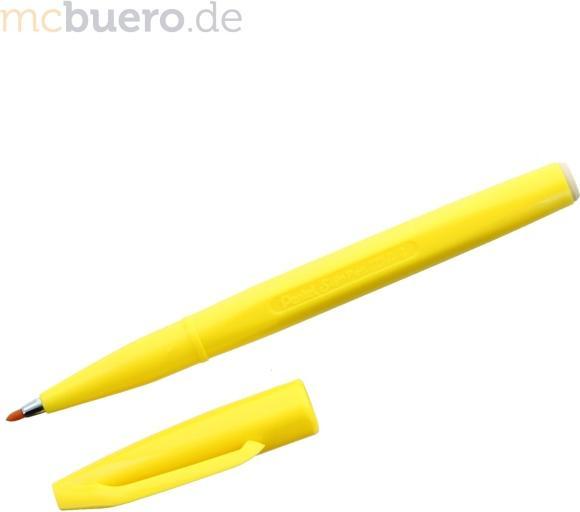 Produktbild Pentel Faserschreiber Sign Pen (Gelb, 1 x)