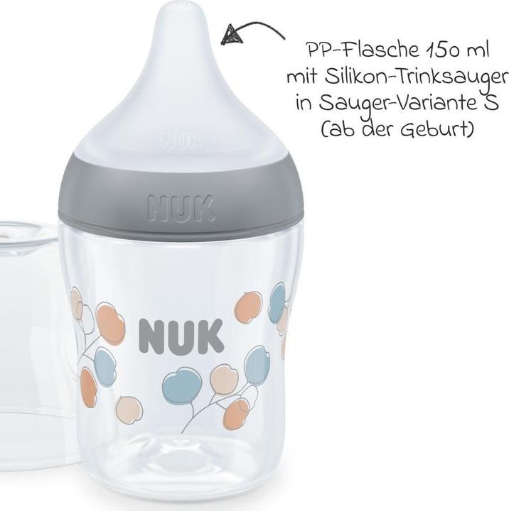 Actual product image NUK Baby bottles PP bottle Perfect Match 150 ml + silicone teat (150 ml)