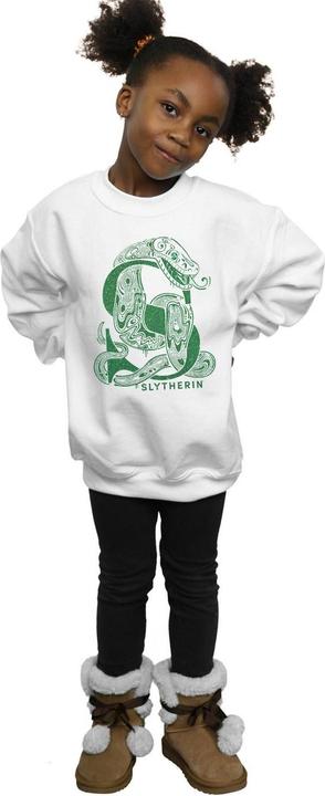 Produktbild Slytherin Glitter Sweatshirt Mädchen (140, 146)