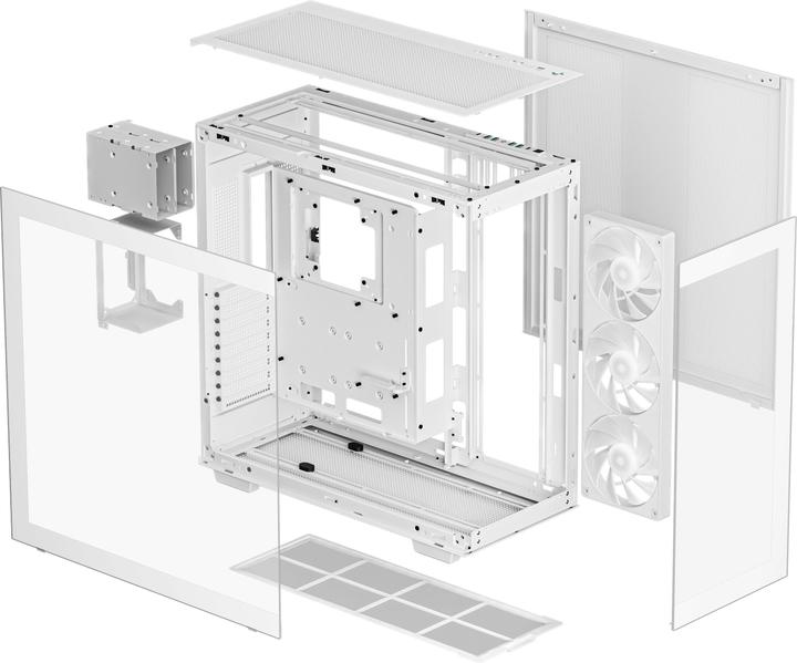 Actual product image Deepcool CH780 WH (Mini-ATX, E-ATX, mATX, ATX)