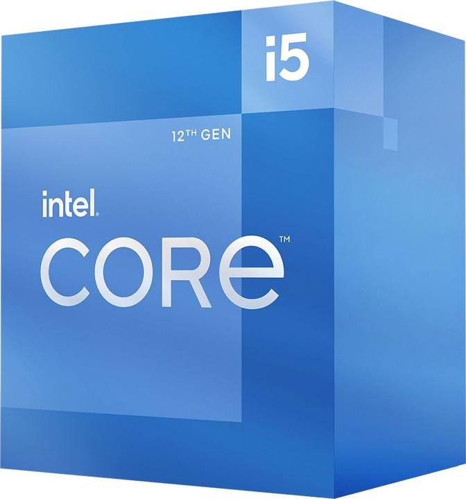 Actual product image Intel Core i5-12400 LGA1700 Cache Box CPU (LGA 1700, 2.50 GHz, 6 -Core)