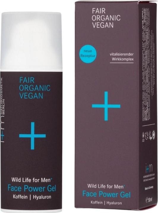 Immagine prodotto i+m Naturkosmetik I+M Wild Life for Men Face Power Gel (50 ml, Gel viso)