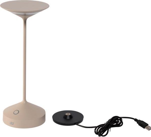 Immagine prodotto Ab+ di Abert Tempo lampada da tavolo portatile sabbia (200 lm)