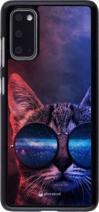 Image du produit PhoneLook Coque Red Blue Cat Glasses (Samsung Galaxy S20)