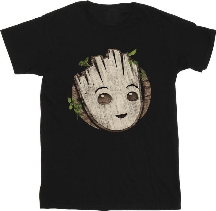 Immagine prodotto I Am Groot Wooden Head Maglietta Ragazze (140, 146)