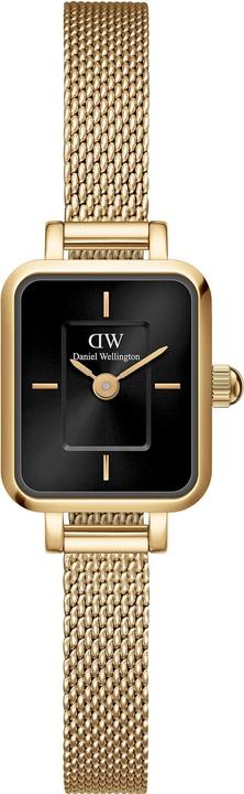 Immagine prodotto Daniel Wellington Quadro Mini Evergold Onyx Gold (Orologio da polso analogico, 15.50 mm)