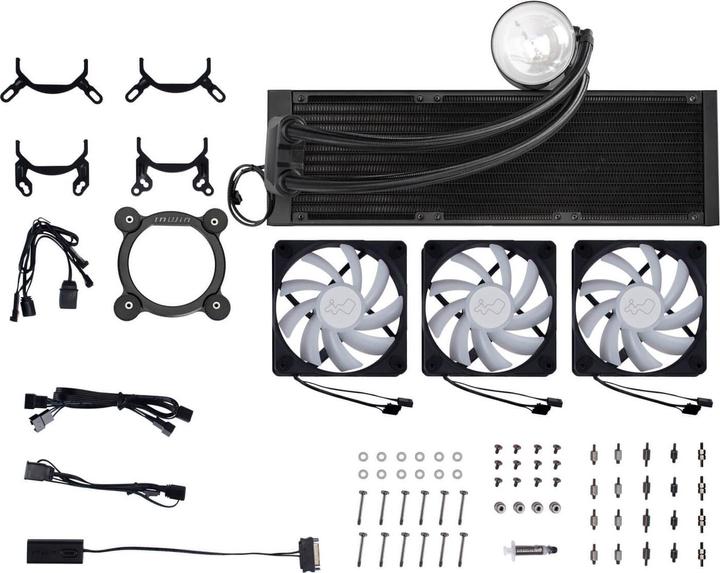 Actual product image In Win Kit Watercooling AIO NR RGB - 360mm (Noir)