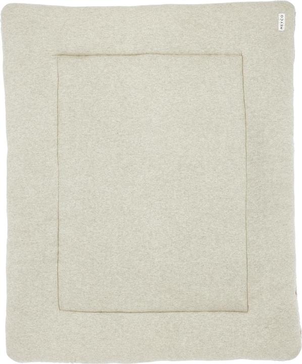Meyco Playpen insert Knit Basic Teddy - sand melange - 77x97cm (77 cm)