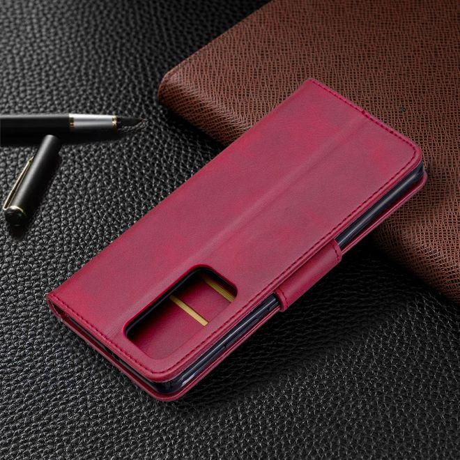 Productafbeelding MU Classic Classic IV Lederen Boekomslag Serie (Huawei P40 Pro+)