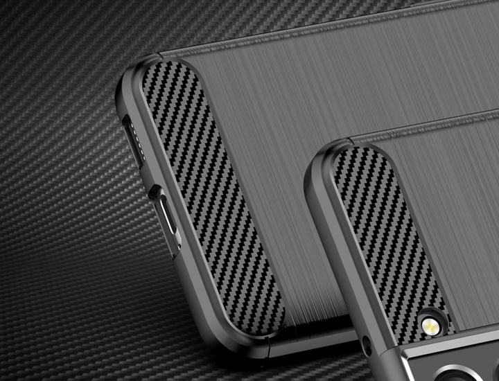 Actual product image Screenguard Samsung Galaxy S23 Cover Carbon Brushed Soft TPU (Samsung Galaxy S23+)