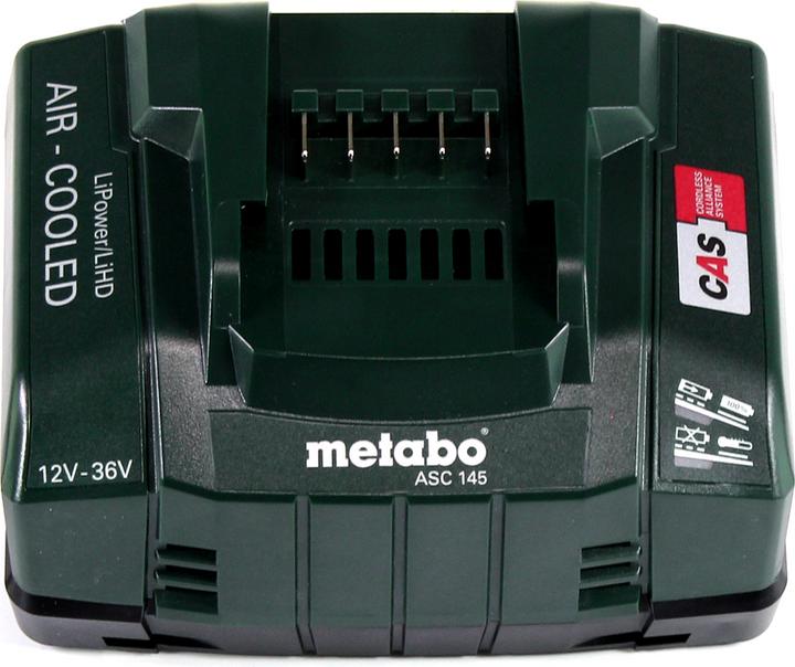 Actual product image Metabo Power 160-5 18 LTX BL OF Battery compressor 18 V 8.0 bar Brushless + 1x LiHD battery pack 5.5 Ah + (8 bar, 5 l)