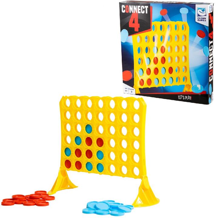 Actual product image Clown games Connect4 (Italian, German, French, English, Spanish, Dutch)