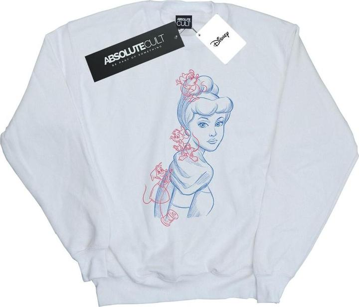 Produktbild Disney Cinderella Mouse Sketch Sweatshirt Mädchen (152, 158)