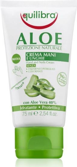 Produktbild Equilibra Aloe Protezione Naturale Hand & Nail Cream Aloe Vera Hand Cream 75Ml (75 ml)
