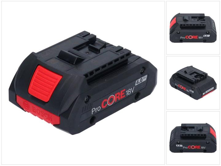 Actual product image Bosch Professional Batterie GBA 18V 4,0Ah ProCORE18V (18 V)