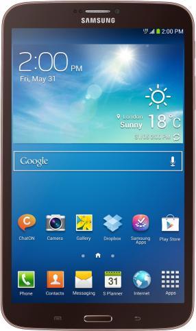 Actual product image Samsung Galaxy Tab 3 8.0 SM-T315 - WiFi (4G, 8", 16 GB, Brown, Gold)