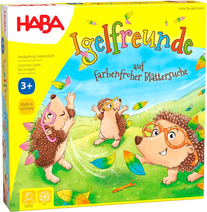 Actual product image Haba Hedgehog friends (German)