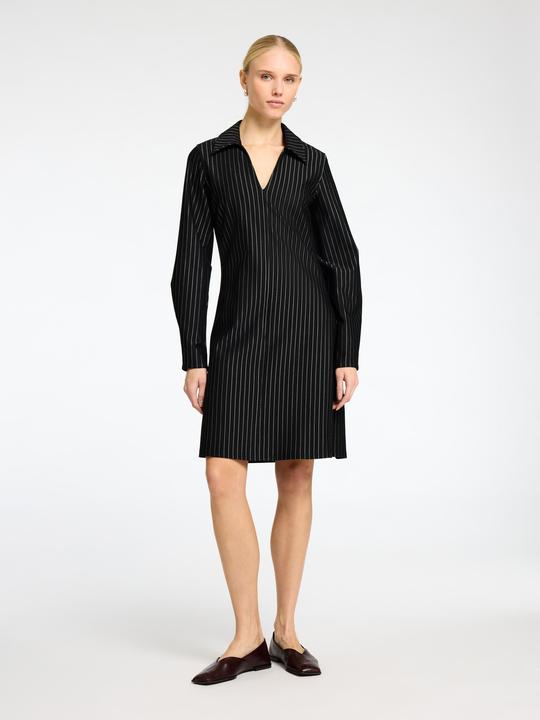 Produktbild Selected Femme Nadelstreifen Viskosemix Minikleid (L)