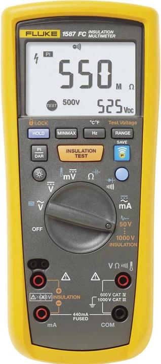 Produktbild Fluke 1587/I400 FC Kalibriert nach Werksstanda (CAT IV 600V)