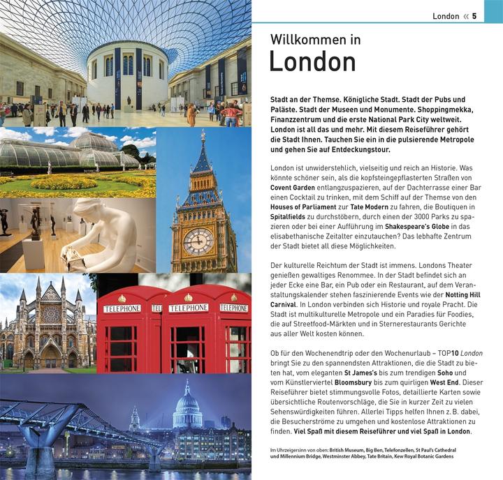 Actual product image DK Top Ten London (German, Roger Williams, 2025)