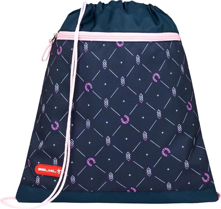 Actual product image Belmil MOTION Schulrucksack-Set Midnight Gallop (19 l)