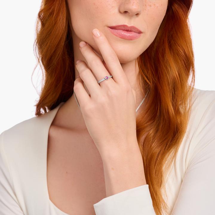 Produktbild Thomas Sabo Damenring Sterling Silver (58, 925 Silber)
