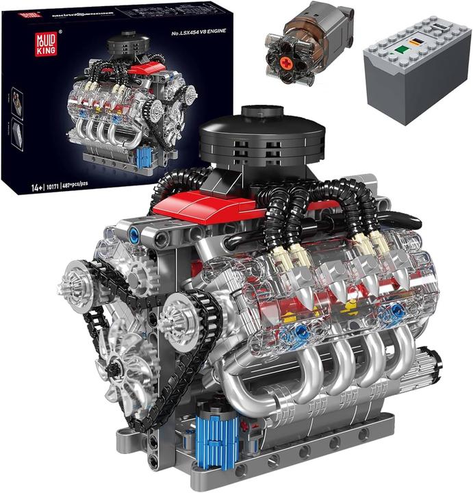 Image du produit Mould King LSX454 V8 Motor