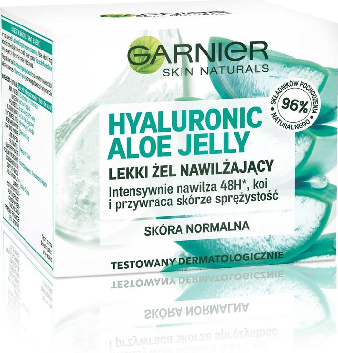 Garnier Hyaluronic Aloe Jelly Moisturizing Gel For Normal / Combination Skin 50ml (50 ml, Gesichtsgel)