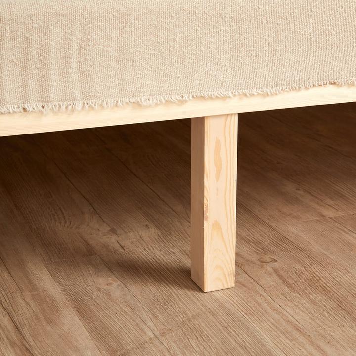 Immagine prodotto Jamb Letto pallet Letto in legno 90x200cm in legno massiccio bianco (90 x 200 cm)
