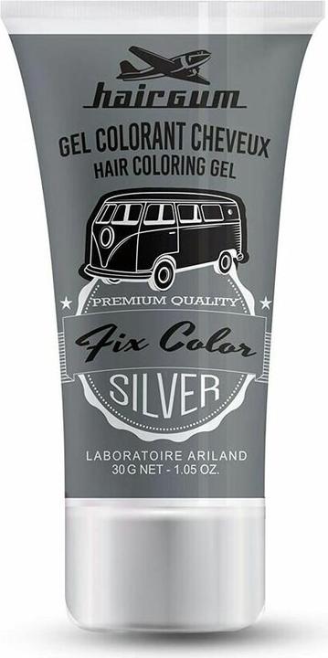 Image du produit Hairgum FIX COLOR gel colorant #silver 30 ml (#Silver)
