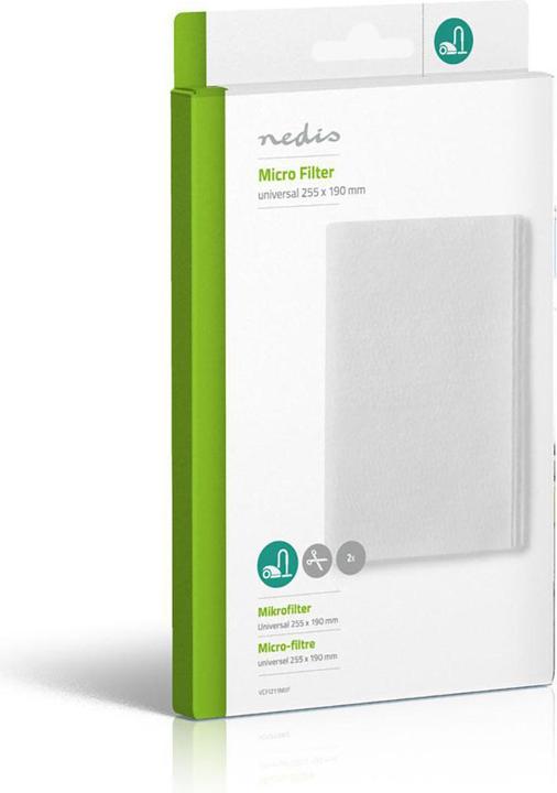 Actual product image Nedis Microfilter for hoover U Universal 255 x 190 mm